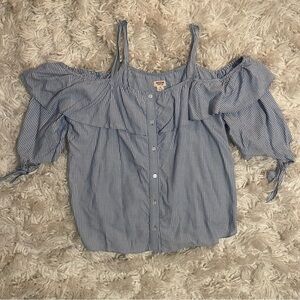 Women’s Mossimo off- shoulder Ruffle Top